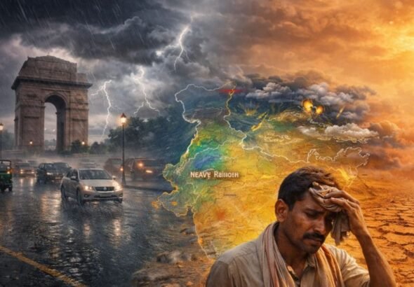 दिल्ली में आंधी-तूफान और बारिश, 4 दिन बाद झुलसाएगी गर्मी! महाराष्ट्र में 40 डिग्री पहुंचा पारा, IMD की चेतावनी