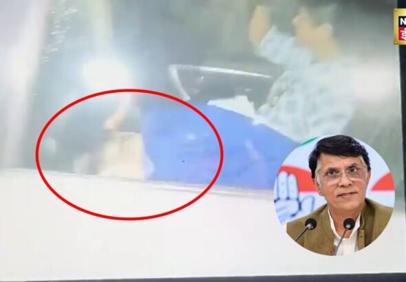 कार में सिर झुकाए, मुंह छिपाए बैठे… कांग्रेस के पवन खेड़ा का यह क्या हाल हो गया! पीछे पड़ी असम पुलिस