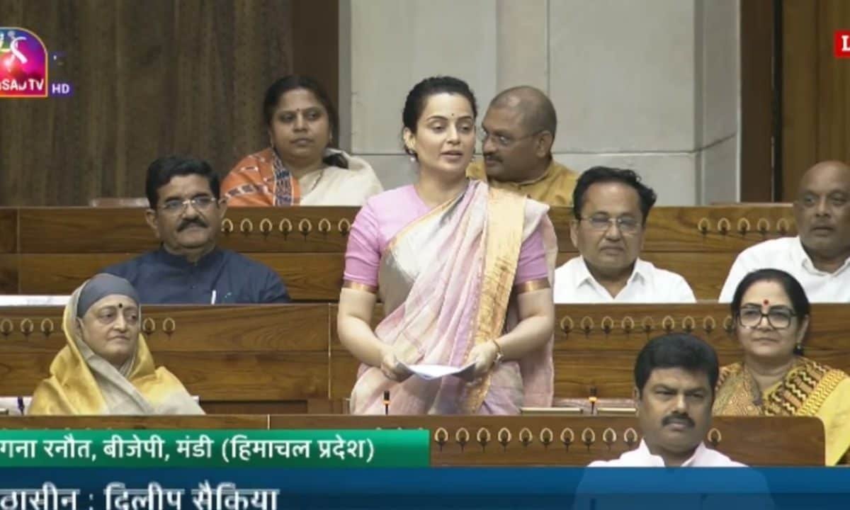क्या महिलाओं को नीचा दिखाना ही विपक्ष का काम? कांग्रेस के पुराने जख्मों को कंगना ने संसद में कुरेदा