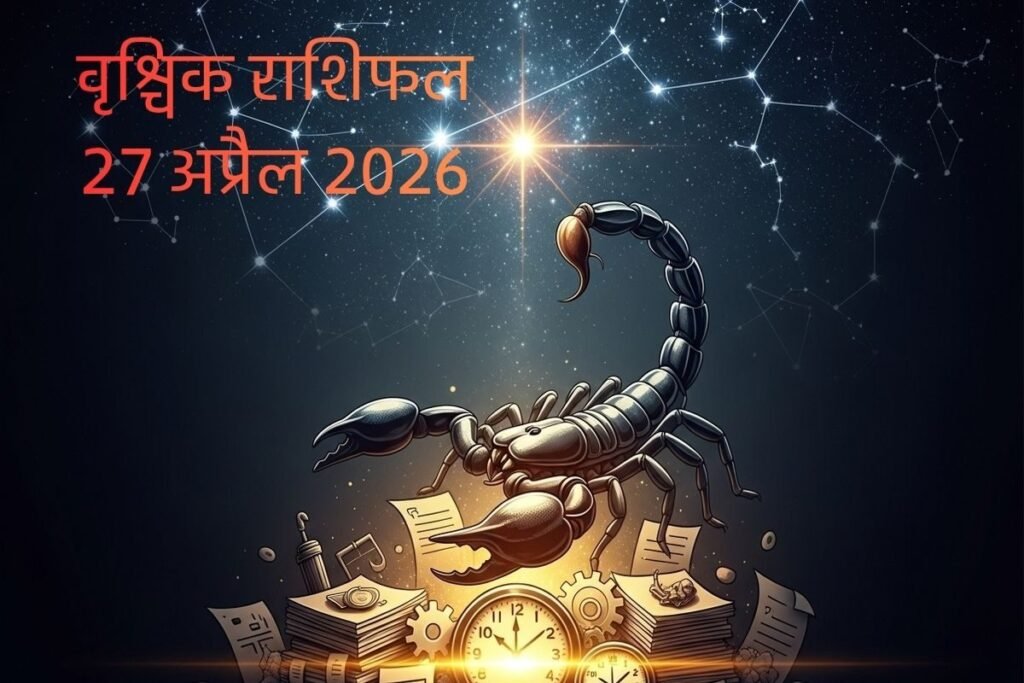 Vrishchik rashifal: आज करो या मरो की स्थिति! पेंडिंग काम निपटाने से मिलेगा मुनाफा, जानें क्या कहते हैं सितारे