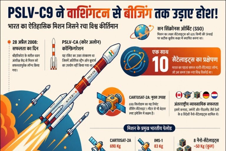 10 उपग्रहों की दहाड़ से कांपा ब्रह्मांड, भारत ने तोड़ा दुनिया का घमंड, वाशिंगटन से बीजिंग तक उड़े होश!