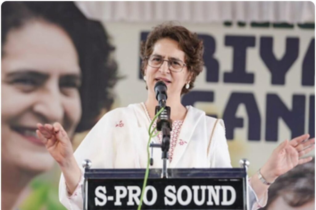 केरलम में LDF और बीजेपी की मिलीभगत, प्रियंका गांधी ने महिला आरक्षण बिल पर केंद्र सरकार को घेरा