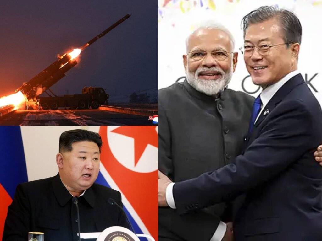 बीवी संग जैसे ही साउथ कोरिया के राष्‍ट्रपति ने दिल्‍ली में रखा कदम, उत्‍तर कोरिया ने दाग दिया मिसाइल