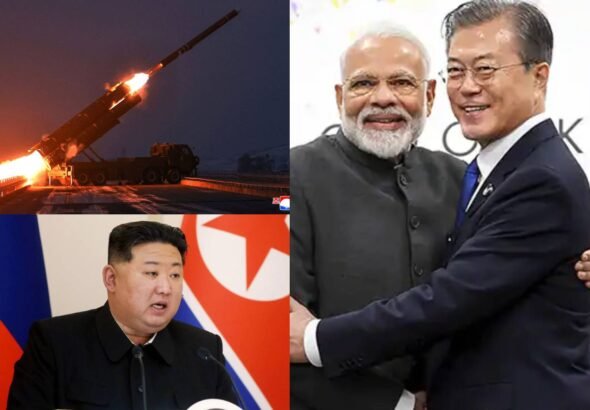 बीवी संग जैसे ही साउथ कोरिया के राष्‍ट्रपति ने दिल्‍ली में रखा कदम, उत्‍तर कोरिया ने दाग दिया मिसाइल