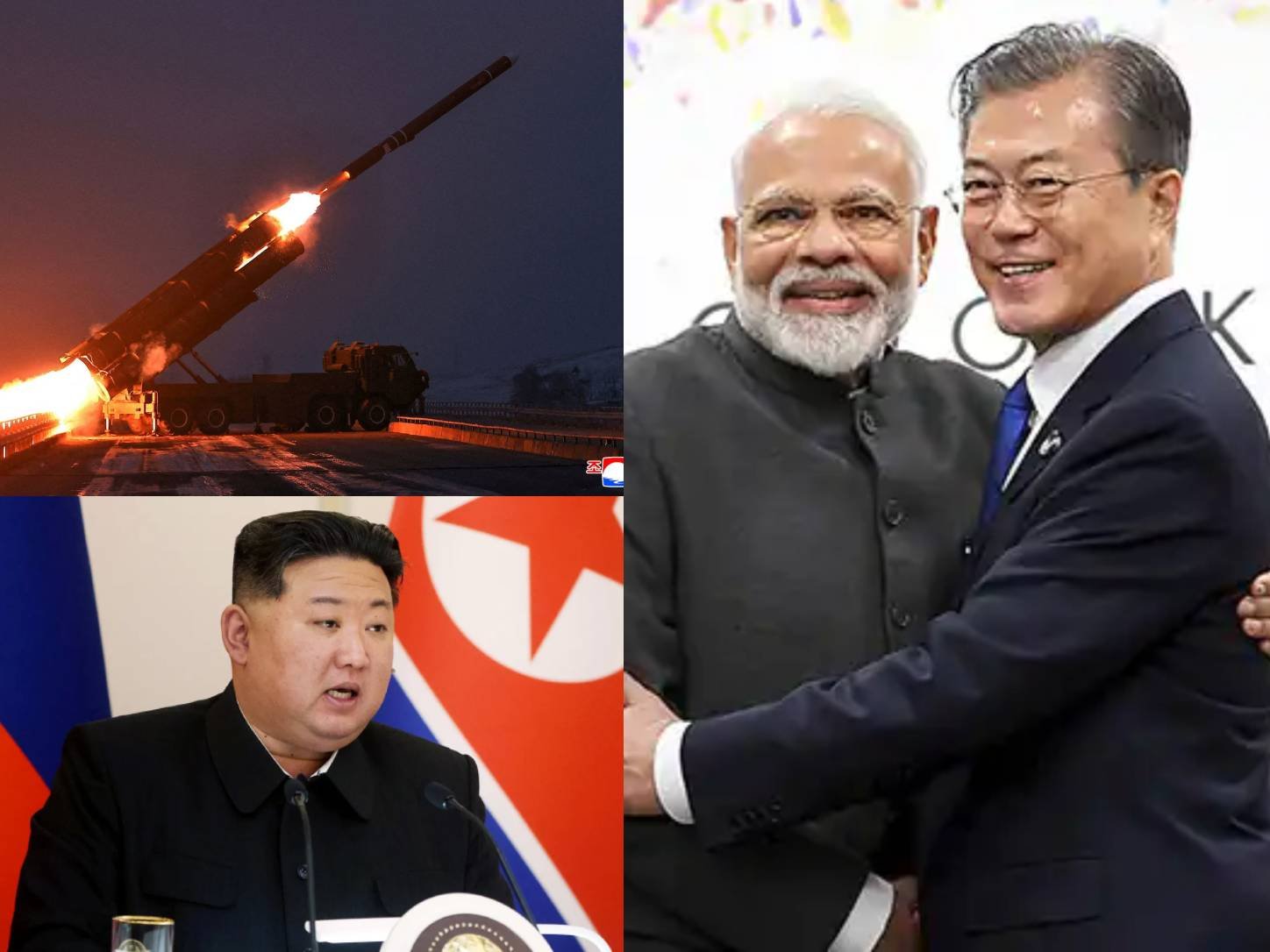 बीवी संग जैसे ही साउथ कोरिया के राष्‍ट्रपति ने दिल्‍ली में रखा कदम, उत्‍तर कोरिया ने दाग दिया मिसाइल