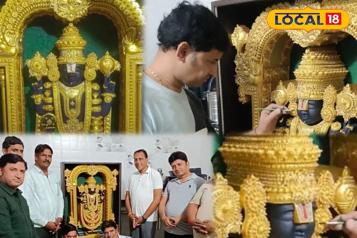 अद्भूत... मिट्टी में जीवंत दिखे तिरुपति बालाजी! भीलवाड़ा के शिल्पकार की कला सोशल मीडिया पर हो रही वायरल