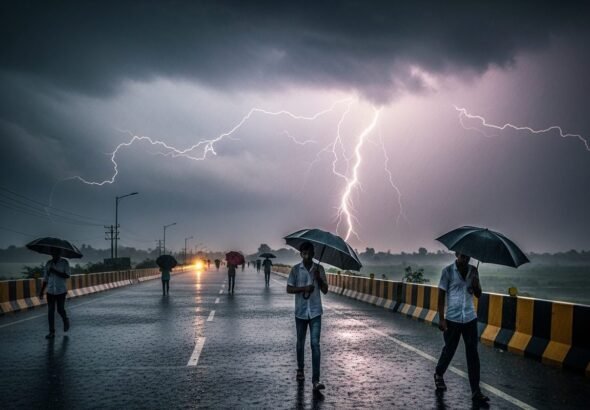 80KM की रफ्तार से उठेगा बवंडर, कांप जाएगा UP-बिहार, 17 राज्यों में बारिश करेगा तांडव, IMD का अलर्ट